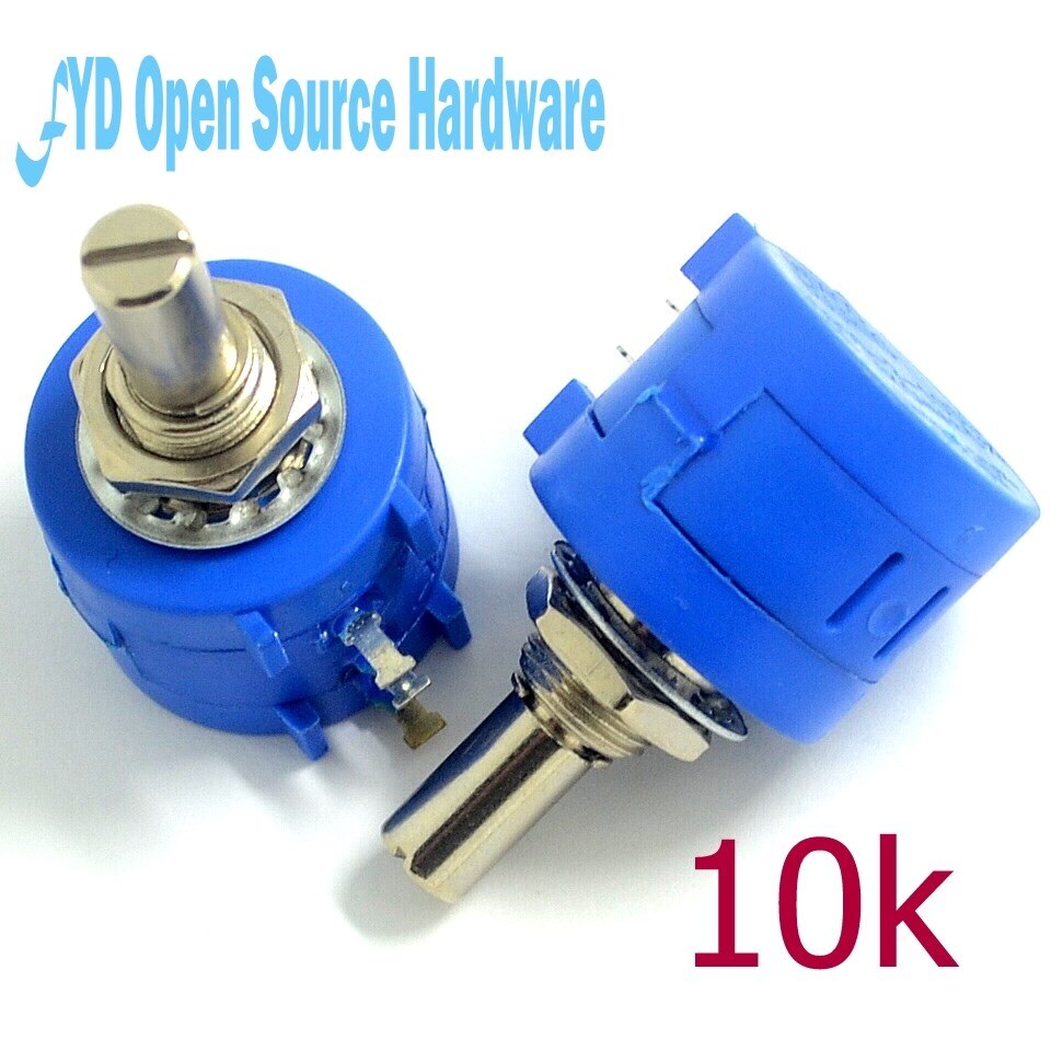 3590S precision multi- turn potentiometer 10K ohm Potentiometer Adjustable Resistor