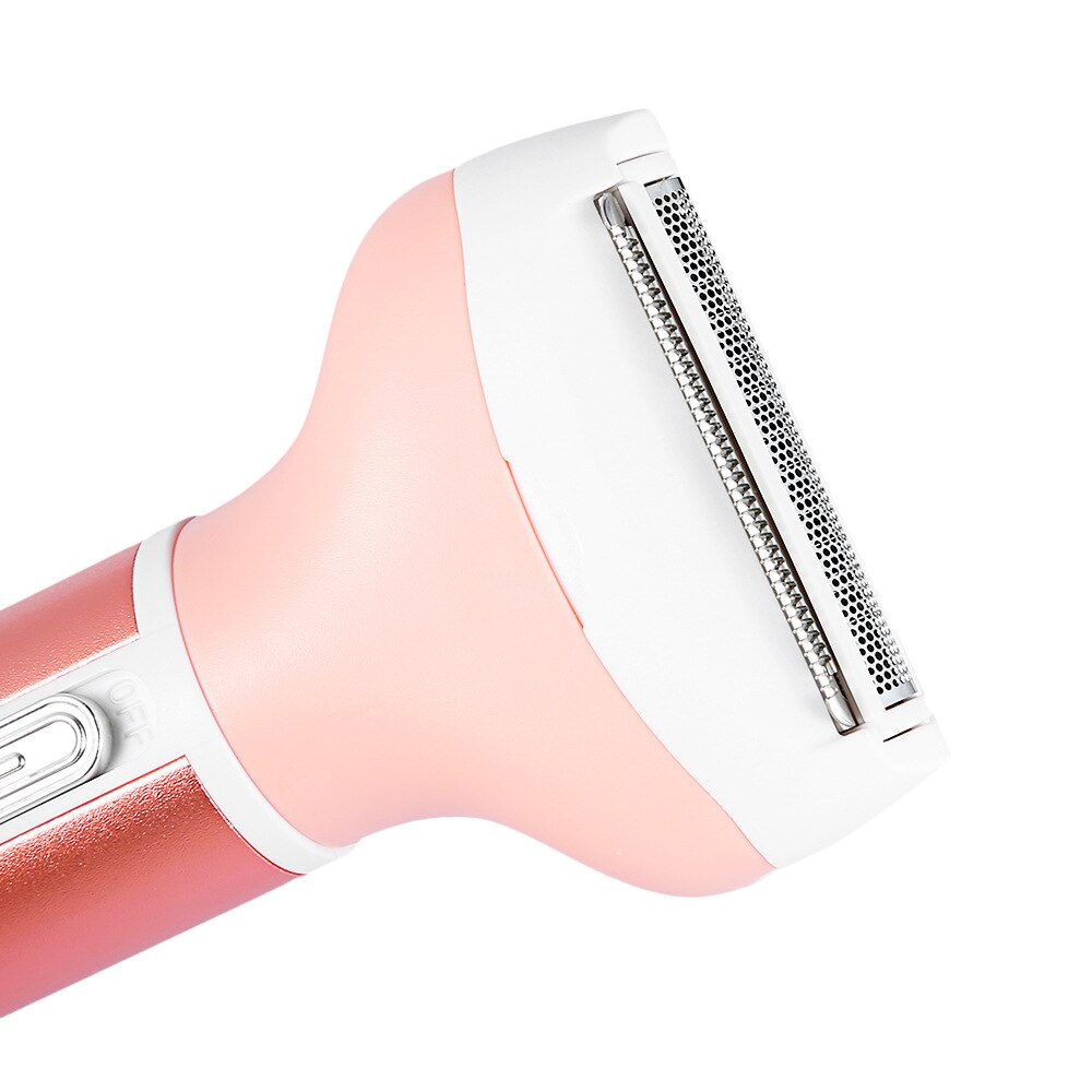 Kemei KM-6637 Electric Shaver 4 in 1 Rechargeable Hair Trimmer Women Hair Removal Machine Epilator Eyebrow Nose Trimmer Razor