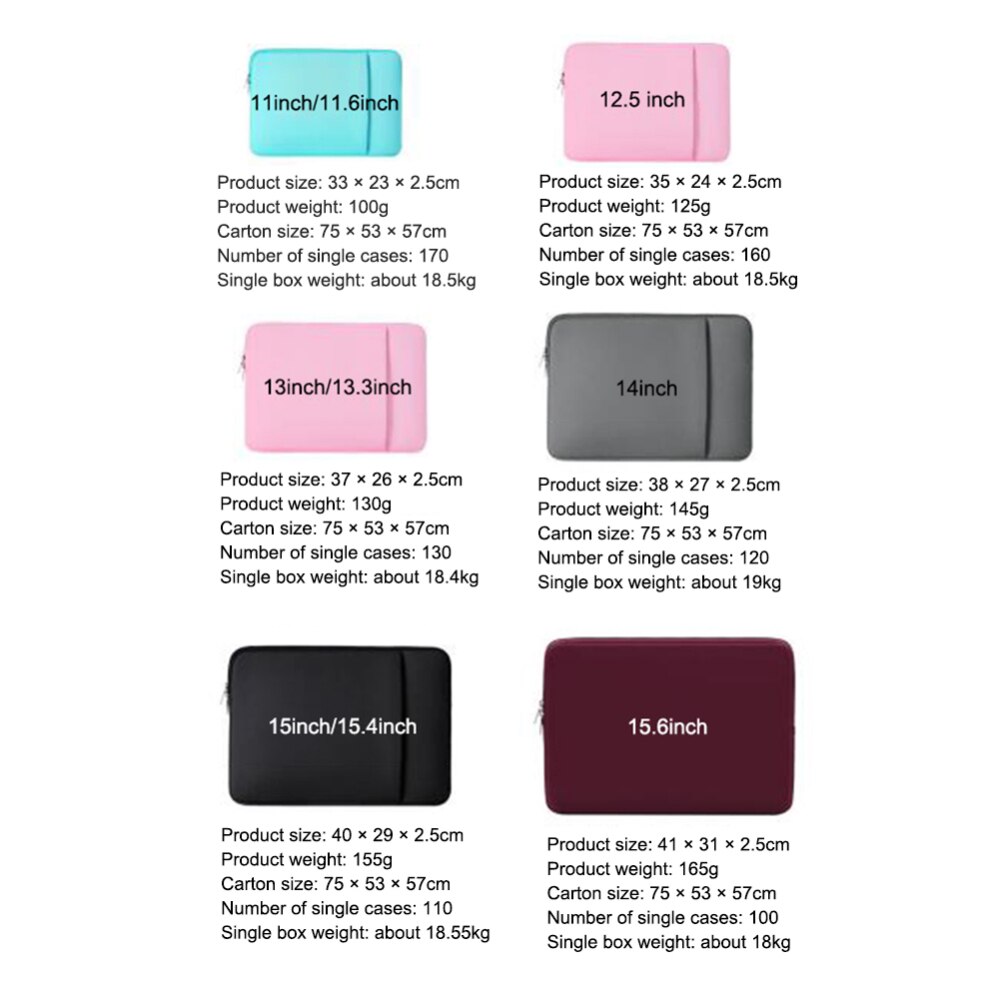 Housse de Protection pour MacBook Air/Pro, pochette souple à fermeture éclair pour ordinateur portable 11 pouces, étui pour ordinateur portable, offre spéciale