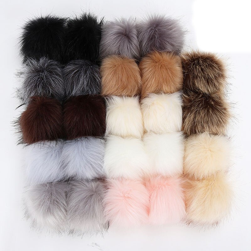12cm lapin Pom Pom porte-clés véritable fourrure boule pompon voiture porte-clés lapin fourrure boule porte-clés Pompons sac breloques avec chaînes porte-clés