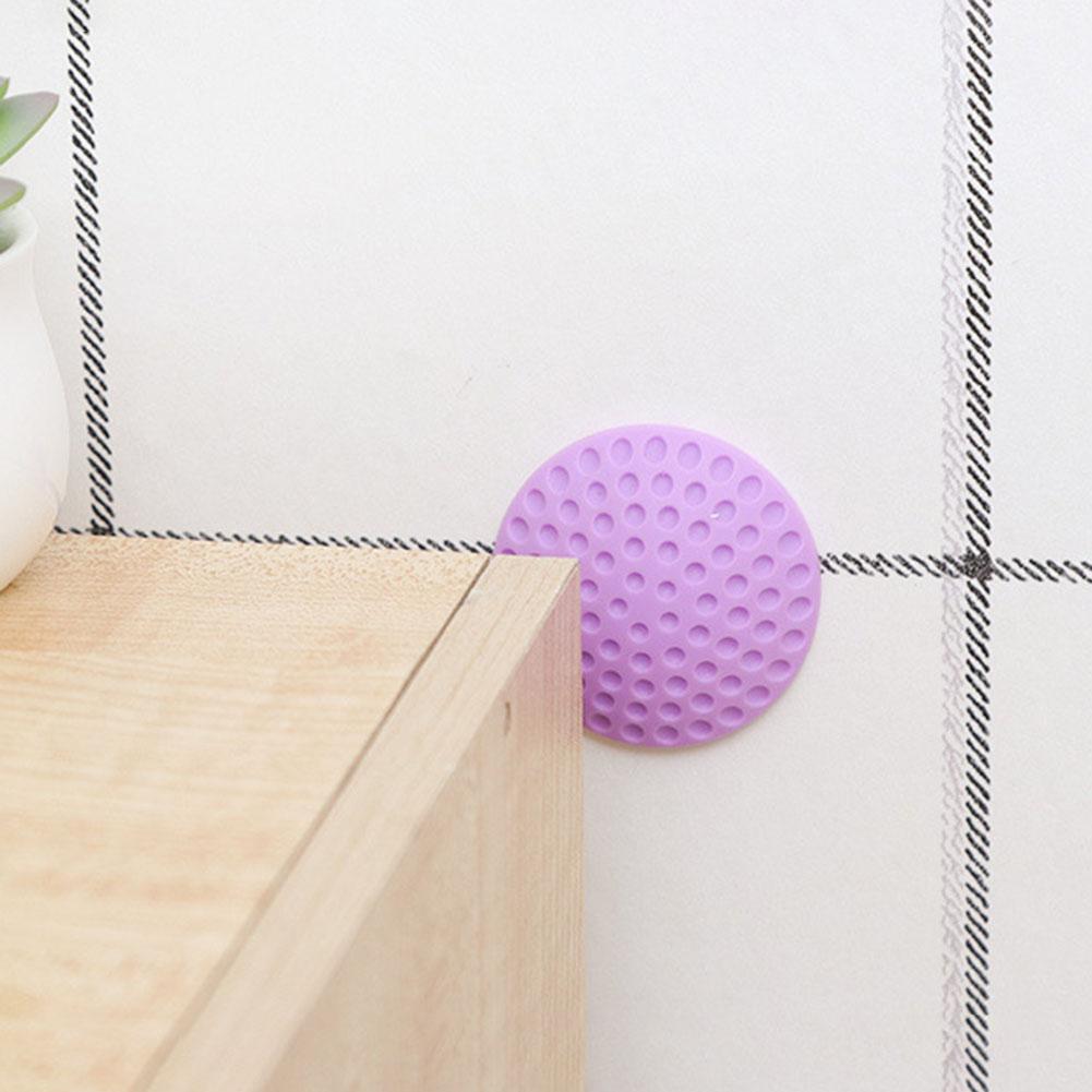 Antykolizyjna naklejka gumowa klamka drzwiowa klamka ochronna zaszokować kolizja szyny mata akcesoria domowe