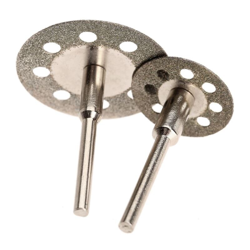 10Pcs Accessories 20mm Diamond Cutting Disc for Metal Grinding Wheel Disc Mini Circular Saw for Drill Rotary Tool