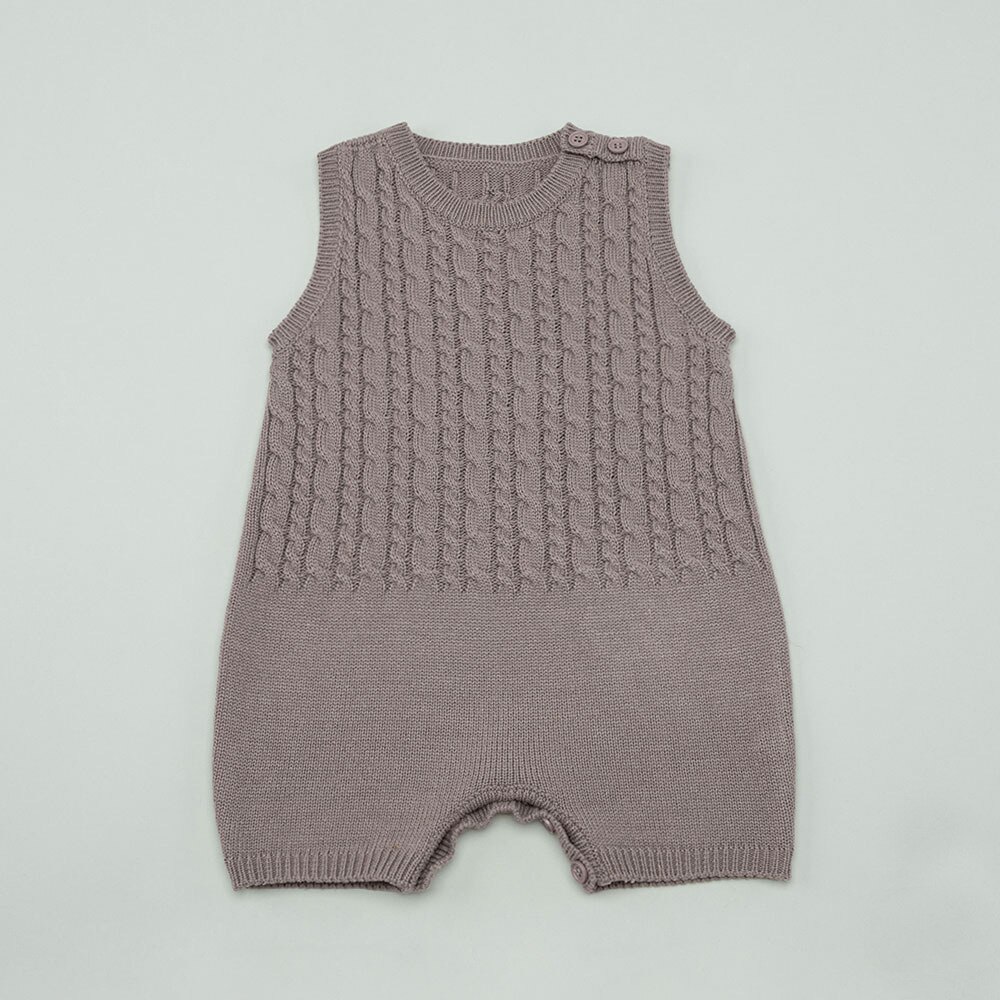 Baby knitted Jumpsuit fall / winter boy / girl baby vest Jumpsuit knitted sweater creeper 0-3 year old baby