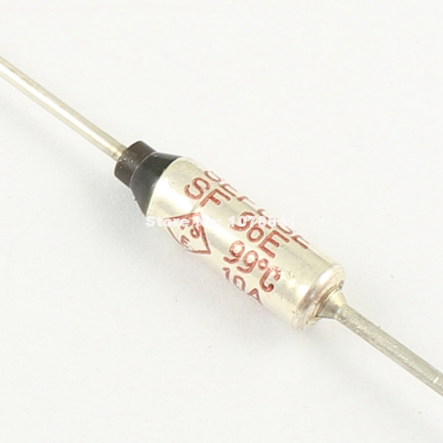 10 Stuks Per Lot Microtemp Thermische Zekering 99 Graden Tf Cutoff 250V 10A SF96E