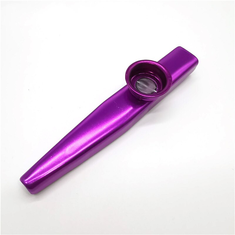 Metal Kazoo Lightweight Portable For Beginner Funny Instrument Music Lovers Woodwind Instrument Simple Easy To Learn: 05