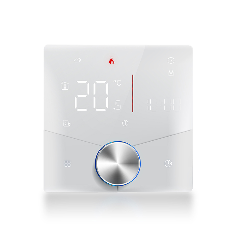 2024 new zigbee wifi thermostat heaters for ga gb gc control underfloor heating electric heating gas boiler dry contact: 3xl / White / 24 v / British standard
