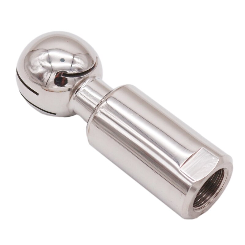 Bola de pulverización giratoria CIP 1/2 "conexión NPT Hembra 304 piezas de fermentador de cerveza cónico de acero inoxidable