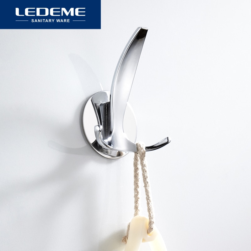 Ledeme Muur Haak Up Voor Kleding Deur Vintage Jas Haken Hat Bag Handdoek Hanger Badkamer Haak Hanger L202-2