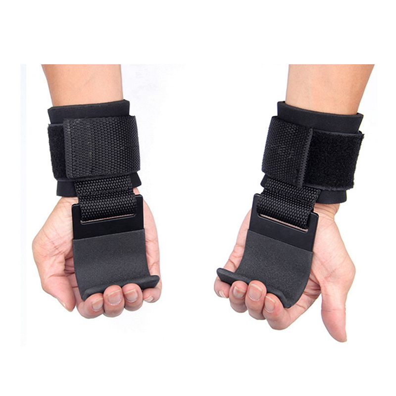 1 paio di pesi di supporto per il polso gancio per manubri di potenza gancio per sollevamento pesi fitness palestra fitness sollevamento pesi impugnature per allenamento cinghie