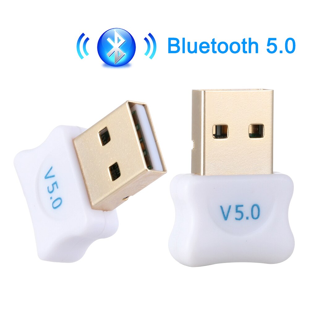 USB Bluetooth 5.0 USB adaptateur sans fil émetteur musique Audio récepteur Bluetooth Dongle USB adaptateur pour ordinateur PC portable