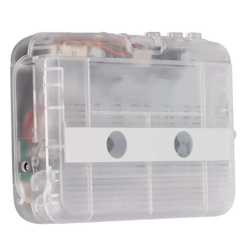 Portable Cassette Players Mini Stereo Bluetooth Cassette Playing Equipment with 3.5 mm Jack for Speakers Cars Cassette Player