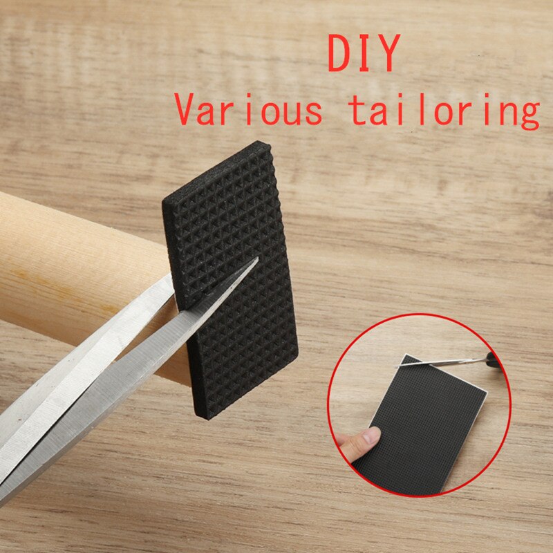 Protège-pieds antidérapants pour meubles, tapis anti-rayures pour sol, couvre-pieds de Table, chaise, noir, auto-adhésif pied meuble set de table protege chaise pied de table protection chaise protege pieds de chaise g