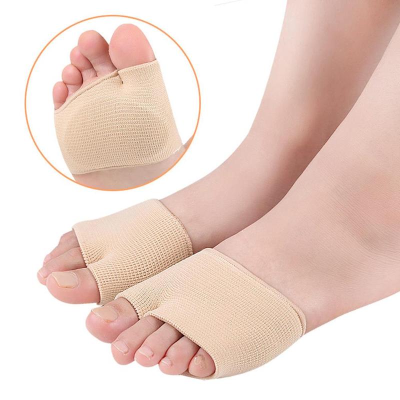 Soft Foot Insoles Pads Cushions Metatarsal Heads Forefoot Pads Supports Metatarsalgia Relief Calluses Feet Care Tool 1pair