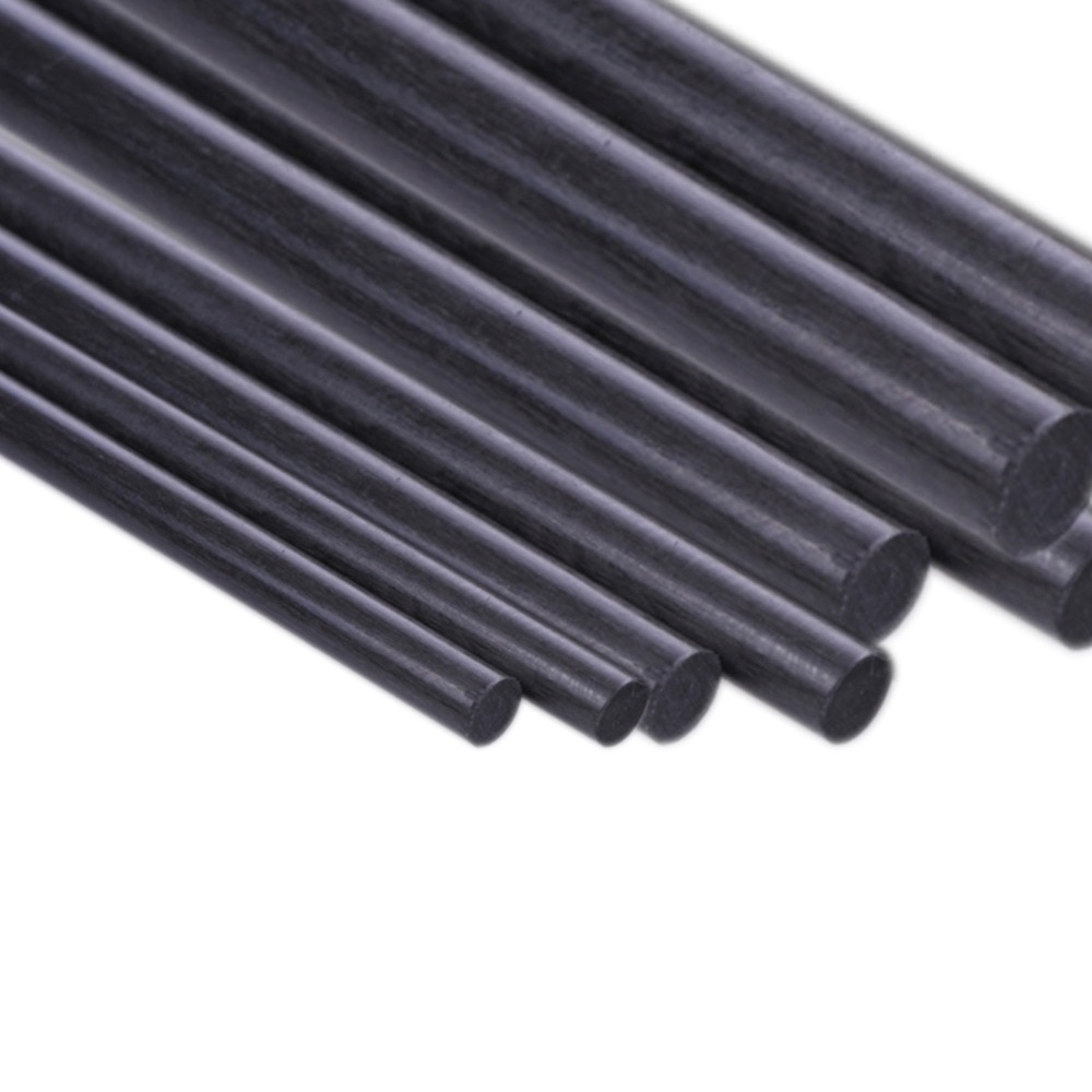 5pcs Carbon Fiber Rod Dia 1mm 2mm 3mm 4mm 5mm 6mm 7mm 8mm 10mm 11mm 12mm Length 500mm 3 Fibra de carbono