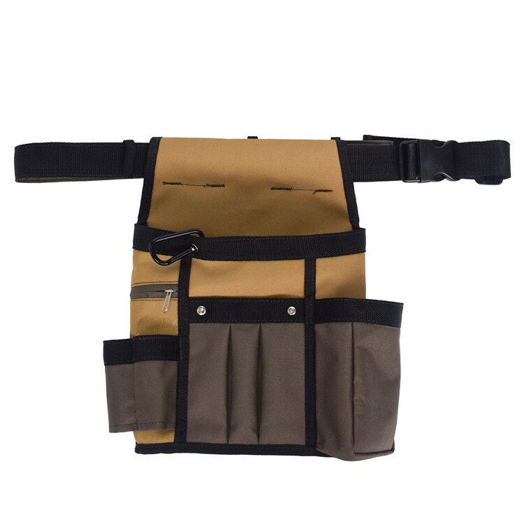 Multi-poches taille sac à outils capacité utilitaire taille poche outil étui pince clé support de rangement pochette: 2