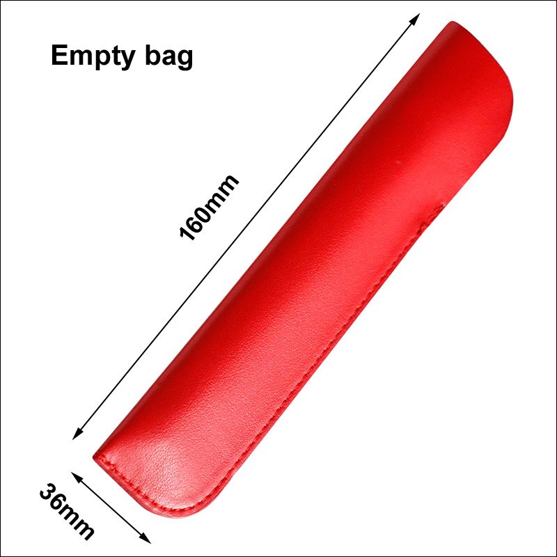 Estuche de plástico y Metal para lápices, bolsa pequeña y fina de aleación de aluminio, ideal para de niños, varios artículos de papelería, 1 unidad: K bag empty