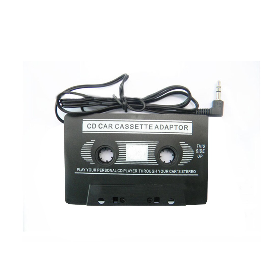 Marsnaska voiture Cassette bande stéréo adaptateur ruban convertisseur 3.5mm prise Jack pour téléphone MP3 CD lecteur téléphone intelligent