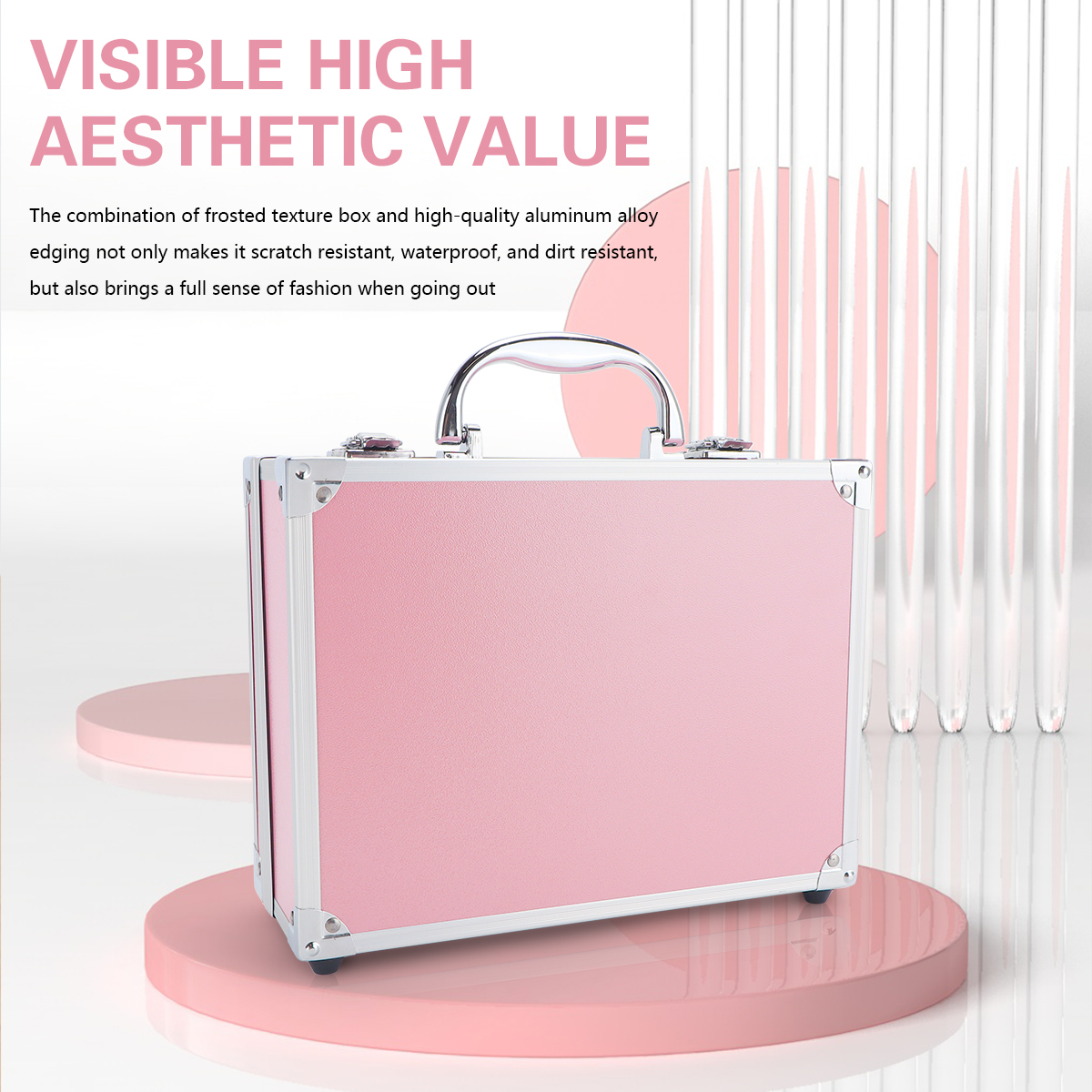 Barbertop Barber Tool Salon Hairdressing Accessories Case Carrying Highcapacity Travel Box Styling Tools