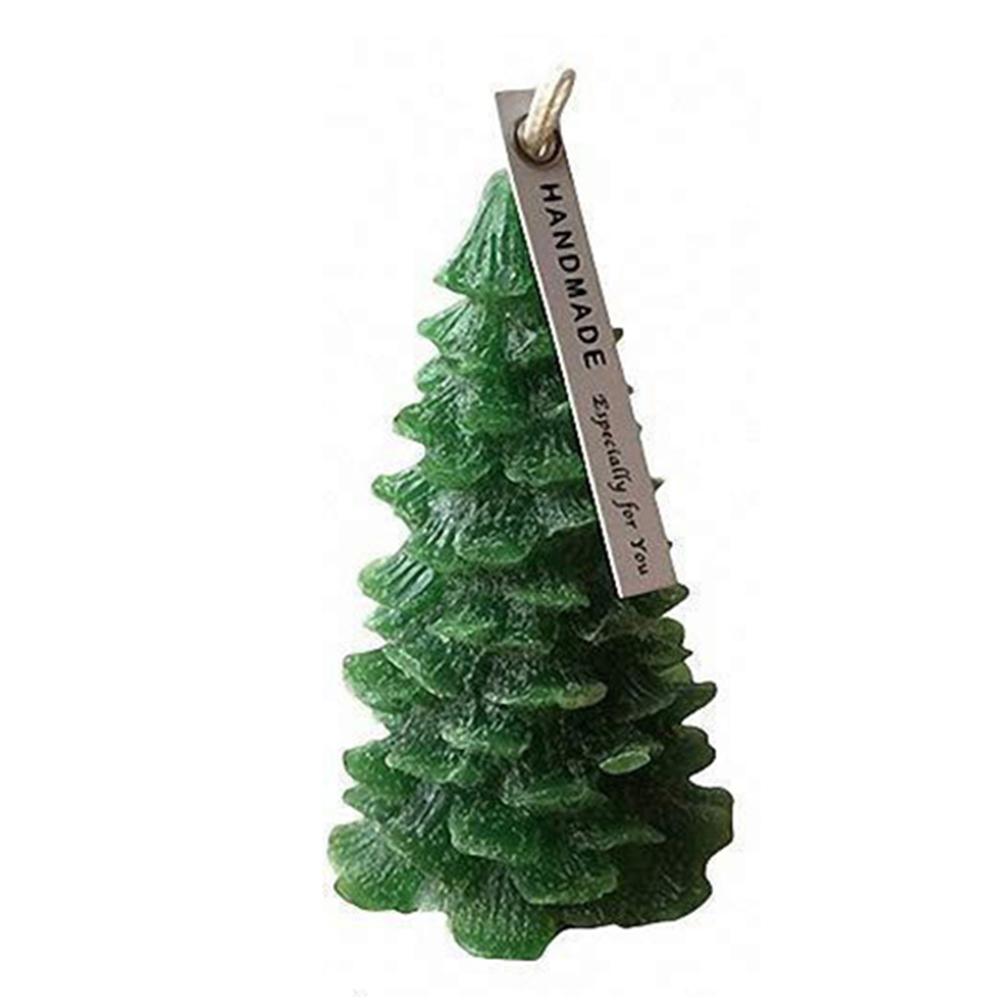 Silicone Mold Christmas Tree Candle Mold For DIY Candle Soap Making Mould Christmas Making Cake Decorating Baking Tool