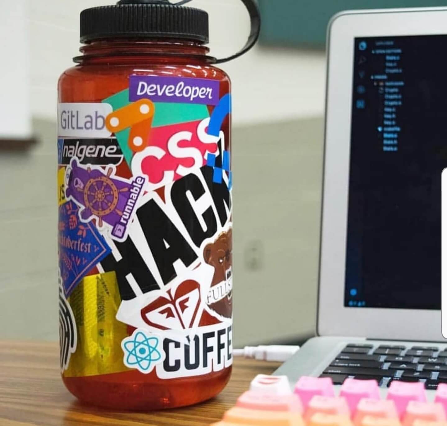 Mijn Favoriete Ding Laptop En Telefoon Sticker-Decal Max.8cm