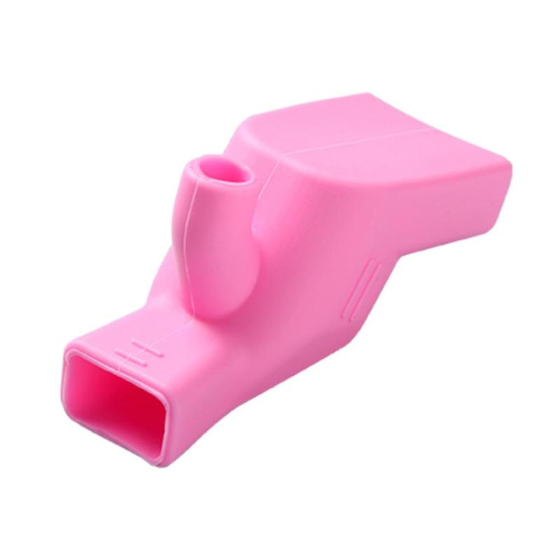 1Pcc Hoge Elastische Siliconen Water Tap Extension Sink Kinderen Wassen Apparaat Kraan Extenders Badkamer Gootsteen Kraan Verlengen: Roze