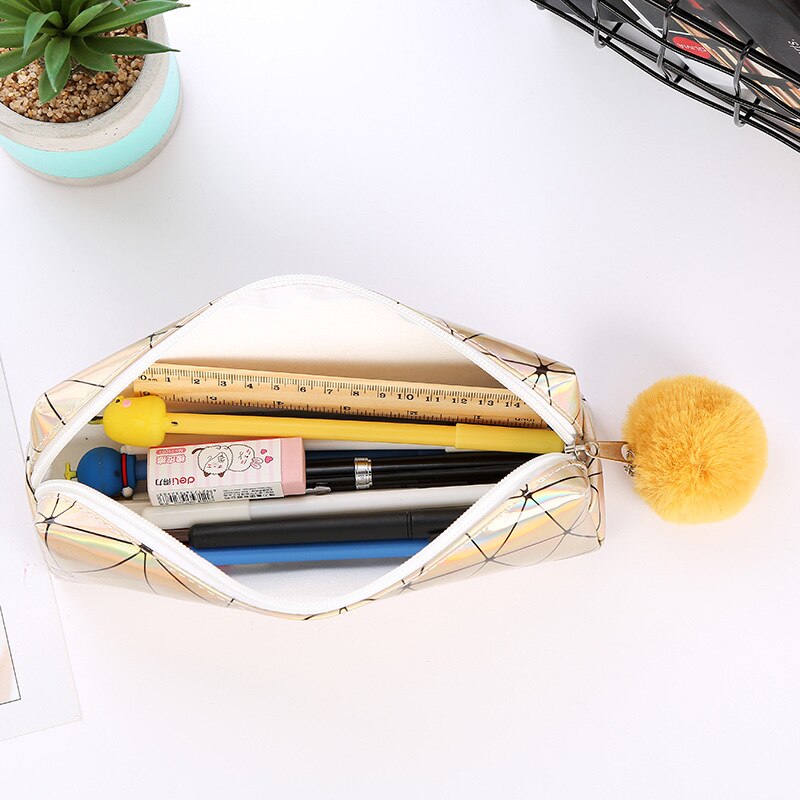 Estojo de elástico para lápis, material escolar