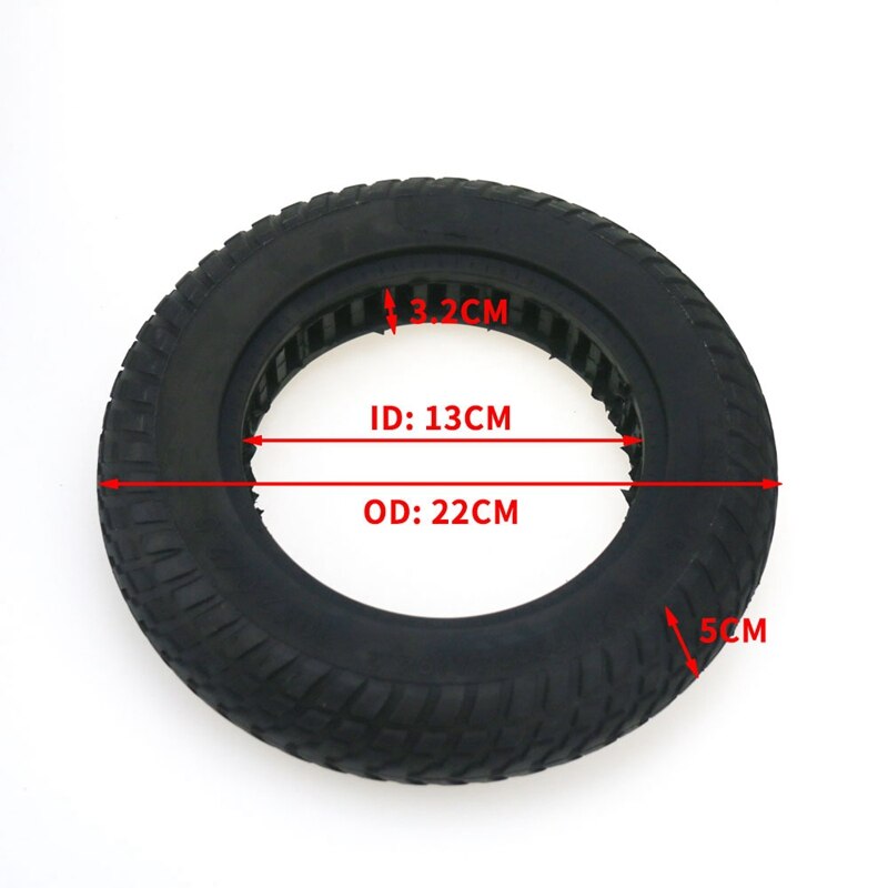 For Xiaomi Mijia M365 10 Inch Electric Scooter Tire 10 x 2/10 x 2.5 Inflatable Solid Tire Wanda Tire