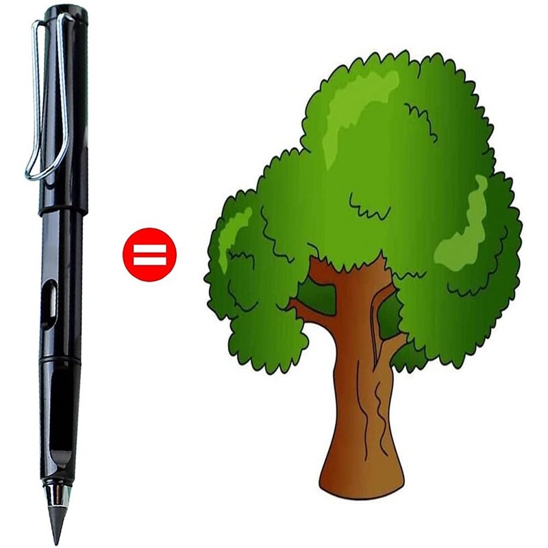 6Pcs Everlasting Pencil, Infinite Pencil, Technology Inkless Pen, Magic Pencils for Kids, for Home Office School