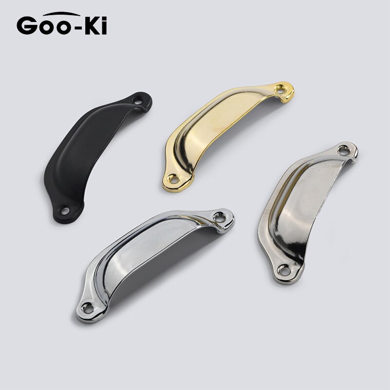 10 stuks goo-ki antieke kast kast beker meubel ladekast schelp handgrepen kastgreep antieke messing meubelgreep