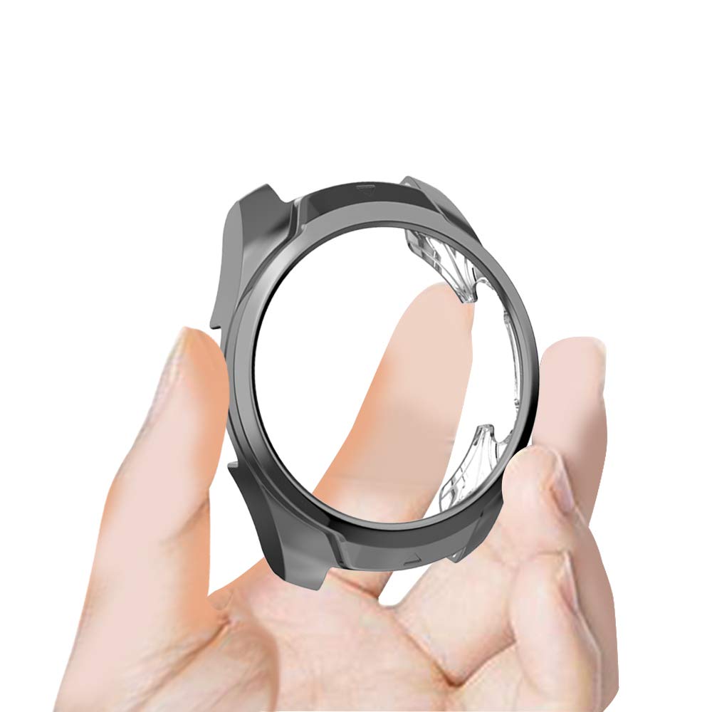 Cover til ticwatch pro smart urkasse tic watch pro soft tpu silikone protector kofanger ultra-tynd ramme urbånd tilbehør