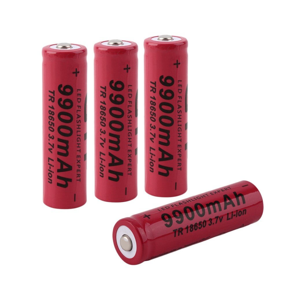 3.7V 18650 Battery 9900mah lithium batteria rechargeable lithium battery for flashlight Torch Accumulator Cell