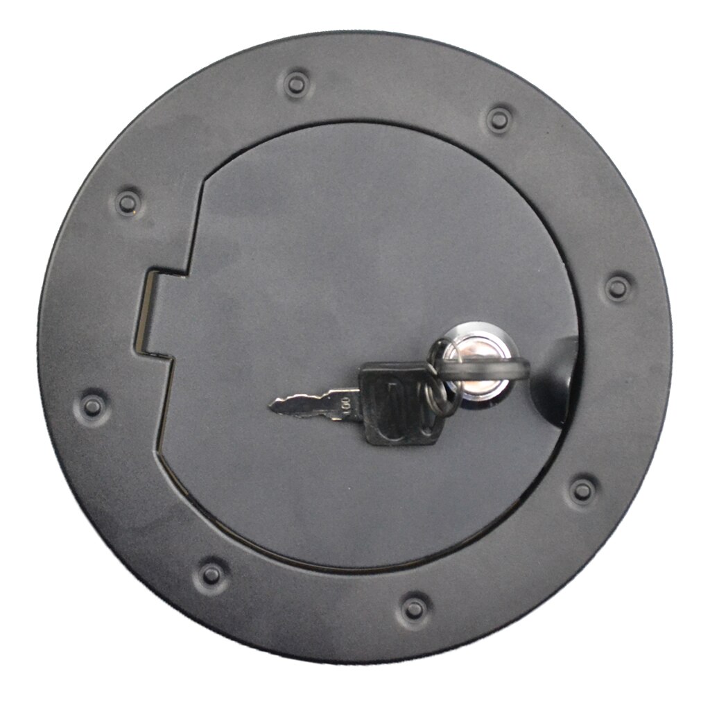 Locking Stainless Steel Fuel Tank Filler Cap Gas Cap For Jeep Wrangler