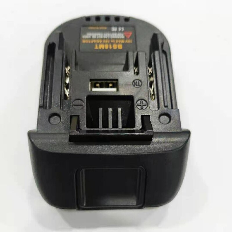 BS18MT Batterij Adapter Converter Usb Voor Bosch 18V BAT619G/620 Batterijen Converteren Naar Voor Makita 18V Bl 1860 Lithium Batterij