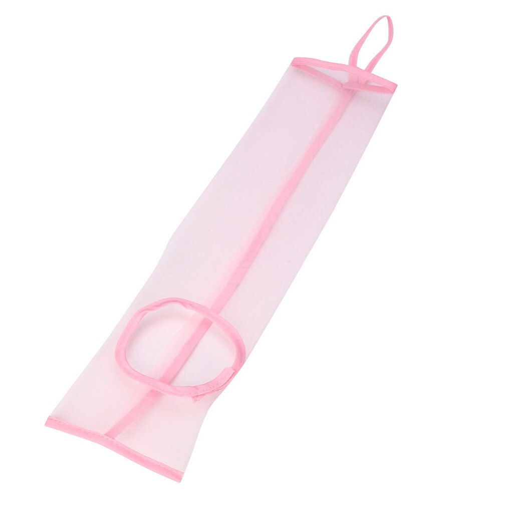 Kitchen Organizers Plastic Storage Dispenser Home Grocery Bag Holder Wall Mount Garbage Bag Storage Bag Holder Storage: Pink