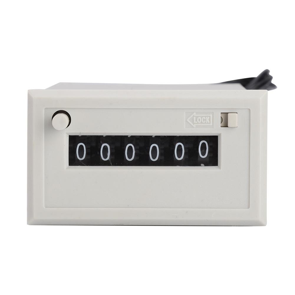 CSK6-NKW Electromagnetic Counter 6 Digit Electronic Pulse Counter DC 36V Tool