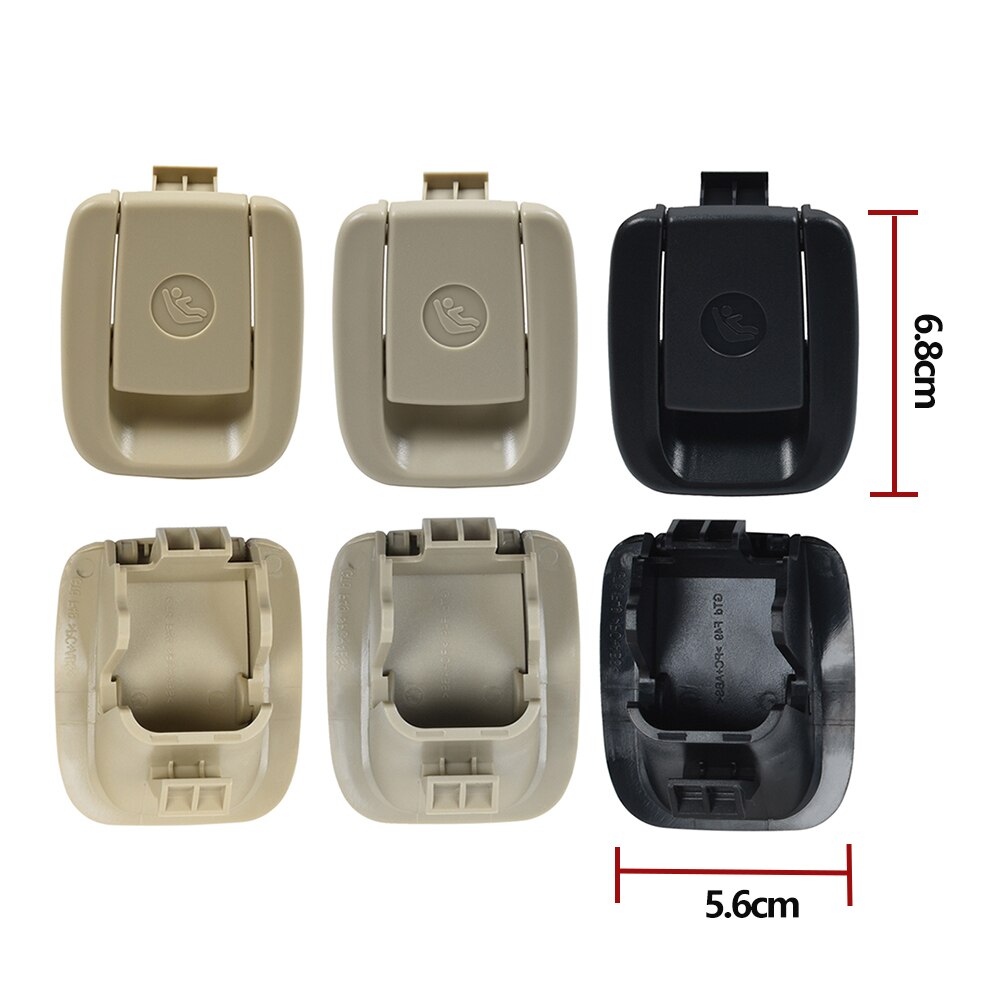 Anclaje Interior de asiento de seguridad para niños, cubierta de conector de botón ISOFIX para BMW 2S F45 F46 X1 F48 F49 X2 F39
