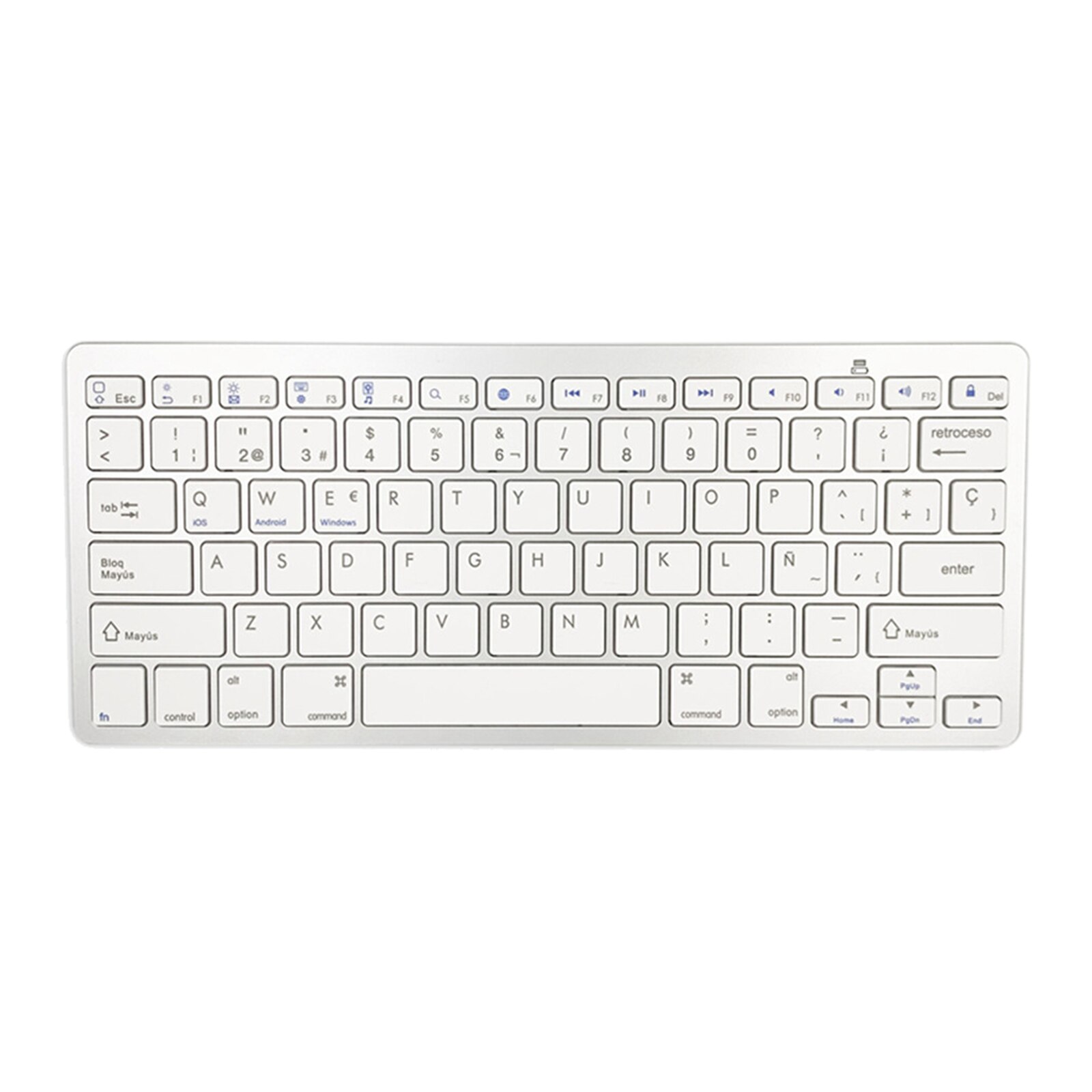 Wireless Keyboard 78-key Bluetooth Easy Use Wide Compatibility