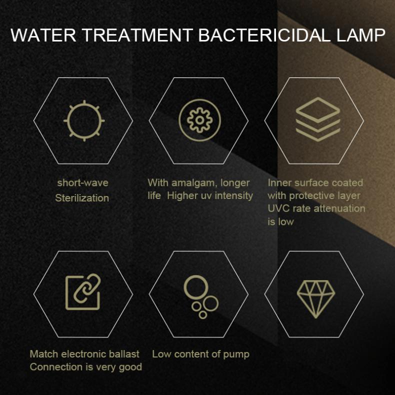 Lampe UVC G23/2G7, 253,7 nm, 254nm, désinfection de l'air et de l'eau, stérilisateur 9W, Tube en forme de H
