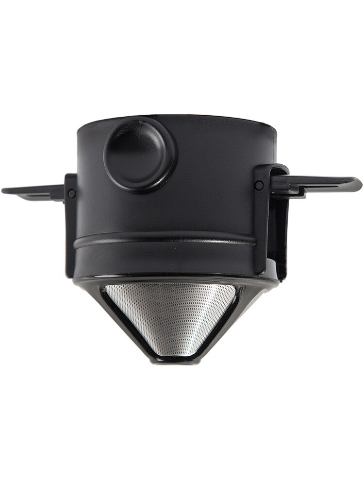 Permanent coffee filter cup stainless steel coffee filter folding filter hand punch cup portable coffee utensil kit