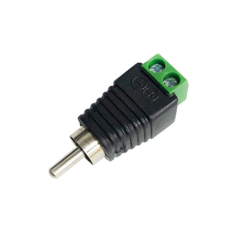 10 Stks/set Rca Onnector Plug Speaker Bedrade Om Audio Rca Male Connector Adapter Jack Plug Rca Connector