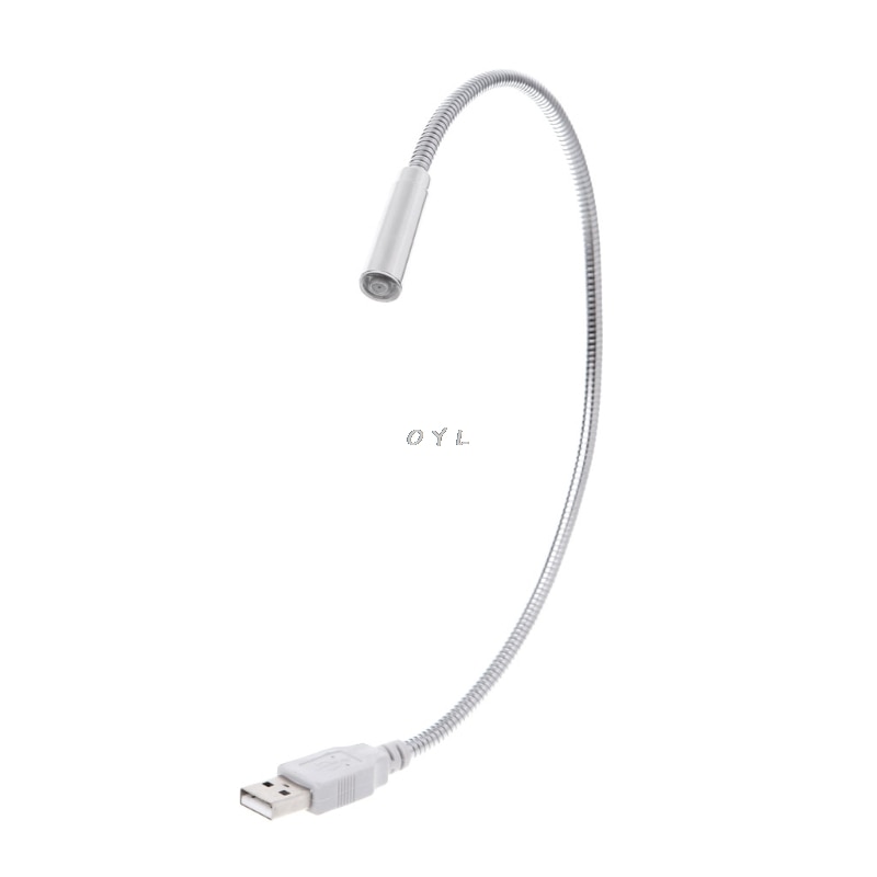Flexible USB Light LED Portable Snake Shape Computer Lamp For Laptop Notebook PC