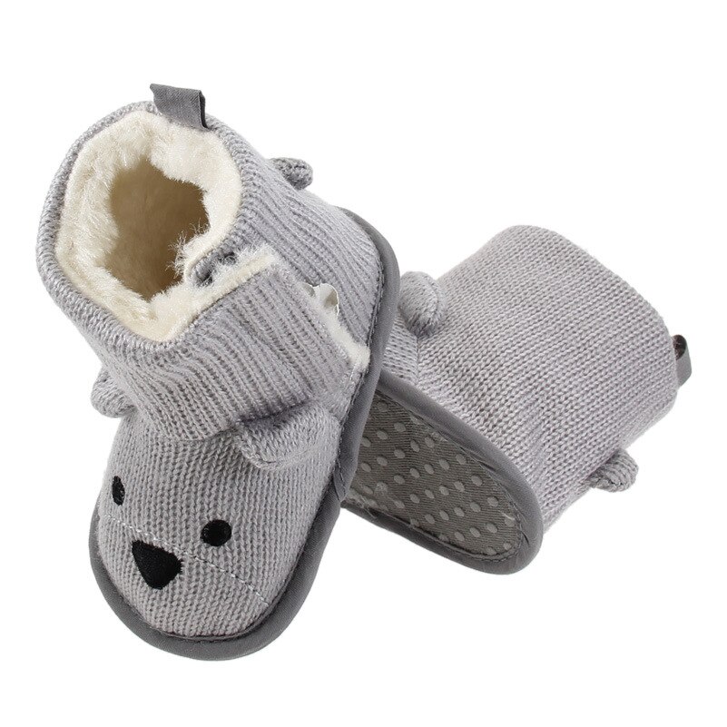Baby Stiefel Baby Schneeschuhe Weichen Boden Winter Warm Non-slip Schnee Stiefel für Babys