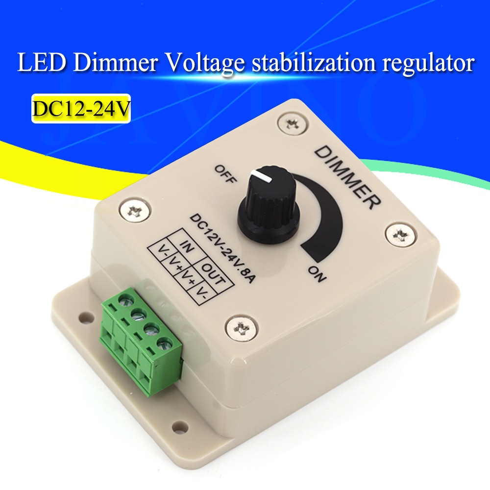 Spannungsregler dc/dc-spannungsstabilisator 8a netzteile mit einstellbarer drehzahlregelung  dc 12v led-dimmer 12 v