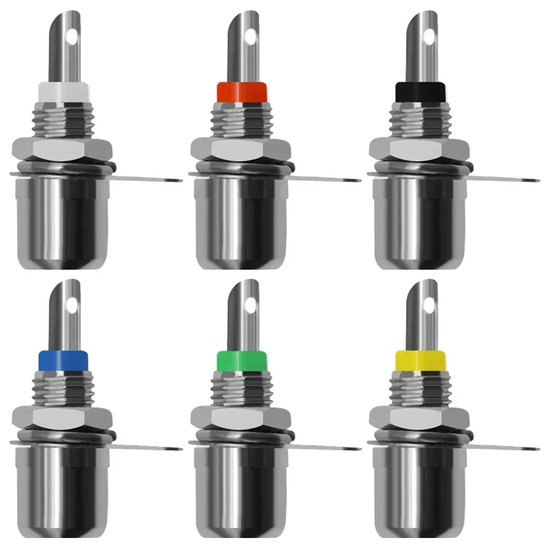 20/100Stck rca Buchse Adapter RCA Audio- Jack Stecker Vernickelt RCA Stecker Tafel montieren Buchse