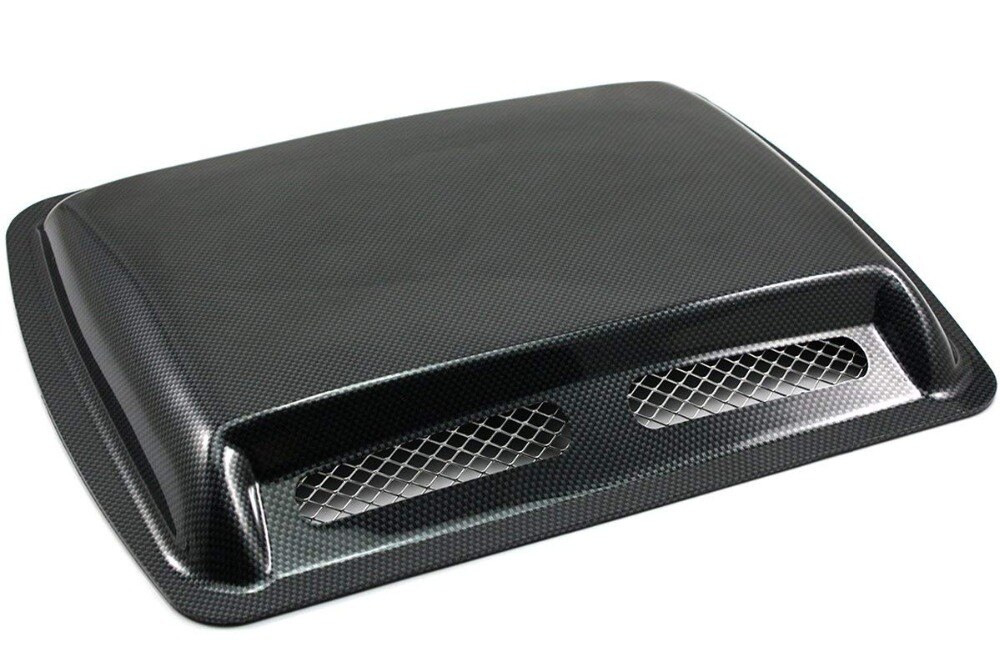 Car Decorative Air Flow Intake Scoop Turbo Bonnet Vent Cover Hood