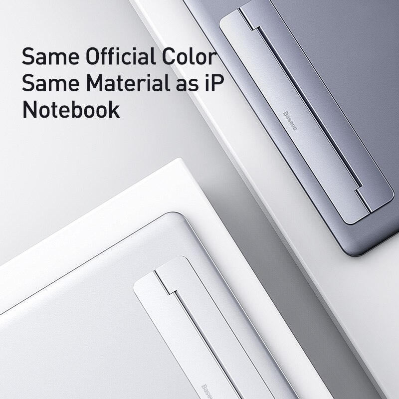 Baseus notebook computer holder til macbook pro air anvendelig  to 11.6-17 tommer notebook stander desktop holder computer stand