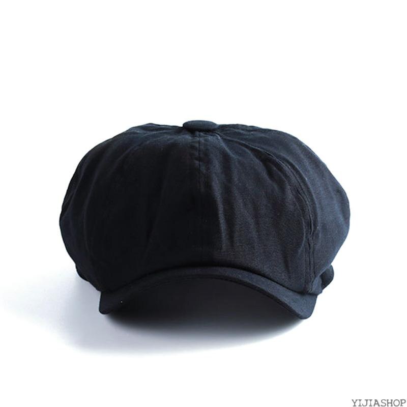 Men's Hat Herringbone Baker Boy Flat Cap Retro Hat Shop