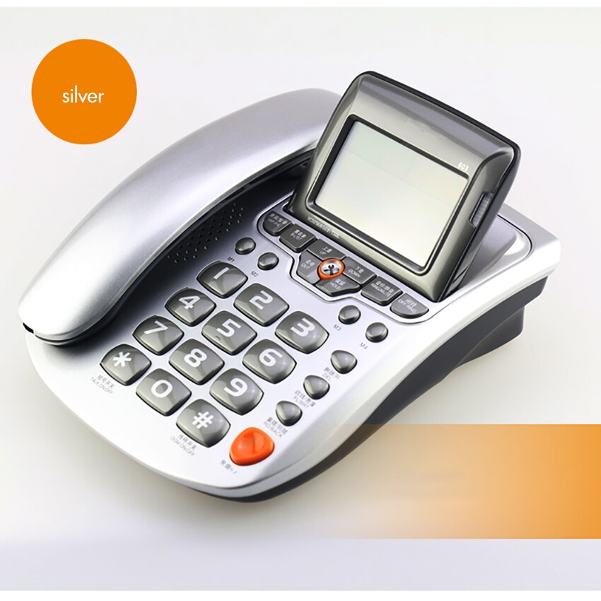 verdrahtet Festnetz Telefon mit DTMF/FSK Dual System, Stimme Paging-, Anrufer Ich würde, Freisprecheinrichtung, rufen Block, Einstellbare Bildschirm für Büro