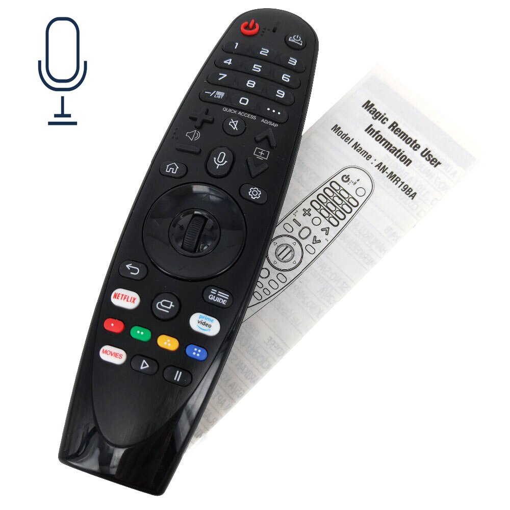Een -mr19ba uur 's ochtends -hr19ba akb 75635305 no voice magic afstandsbediening voor  lg 4k uhd smart tv model  um7000 plc  um7400 an mr19ba