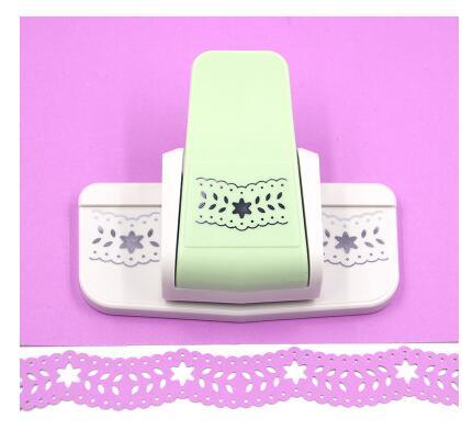 Big fancy border punch foam paper embossing device scrapbook Edge craft punch for handmade DIY paper cutter Craft: Mizi